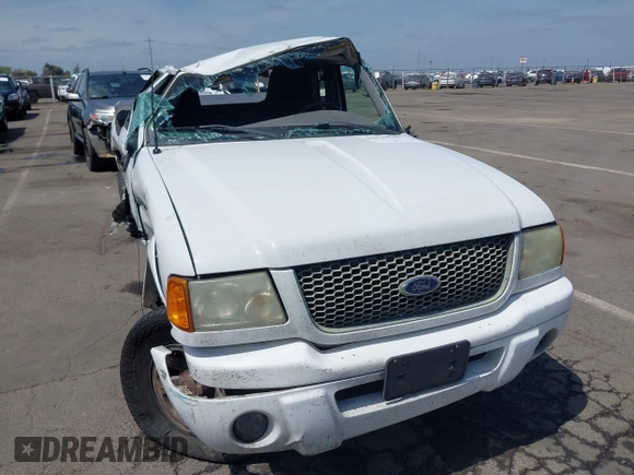 2005 Ford Ranger XL with VIN 1FTYR14U55PB06180, listed as a IAAI auction lot 42119760 with Not Provided miles. Bid and sale history available at carsss.com. Image 6.