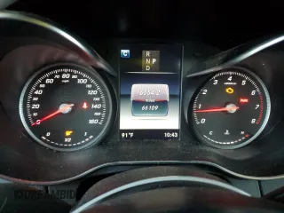 2018 Mercedes-Benz C with VIN 55SWF4JBXJU279054, listed as a Copart auction lot 66615364 with 66,109 mi miles and Salvage Title. Bid and sale history available at carsss.com. Image 9.