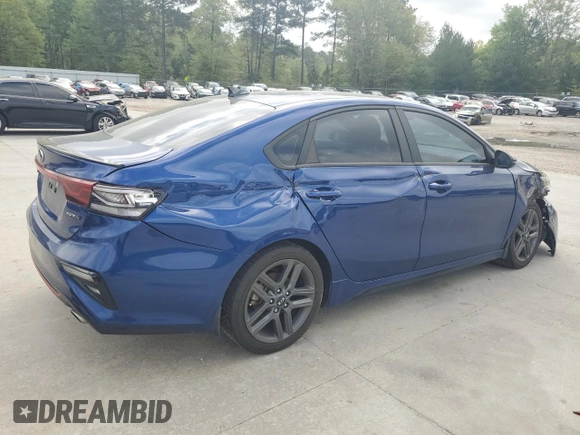 2021 Kia Forte GT-Line с VIN 3KPF34AD3ME355817, выставлен на аукционе Copart как лот 51657935 с пробегом 78 574 миль миль и Списание • Salvage title. История ставок и продаж доступна на DreamBid. Изображение 3.