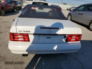 1999 Mercedes-Benz SL-Class with VIN WDBFA68F3XF183399, listed as a Copart auction lot 76908024 with 136,337 mi miles and Salvage Title. Bid and sale history available at carsss.com. Image 6.