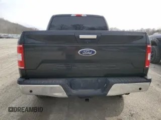 2018 Ford F-150 XL with VIN 1FTEW1E59JFA28618, listed as a Copart auction lot 49888255 with 114,630 mi miles and Salvage Title. Bid and sale history available at carsss.com. Image 6.