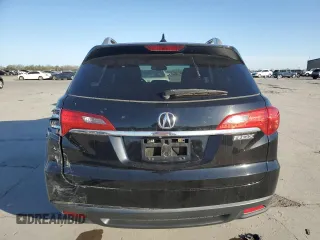 2014 Acura RDX Tech Pkg with VIN 5J8TB3H51EL005806, listed as a Copart auction lot 49613525 with 134,827 mi miles and Salvage Title. Bid and sale history available at carsss.com. Image 6.