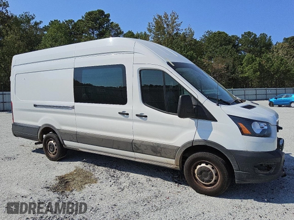2023 Ford Transit Cargo z VIN 1FTBR3X82PKA82517, wystawiony jako Copart lot #75703934 z przebiegiem 34 304 mil mil oraz Czysty tytuł • Clean title. Historia ofert i sprzedaży dostępna na DreamBid. Obrazek 4.