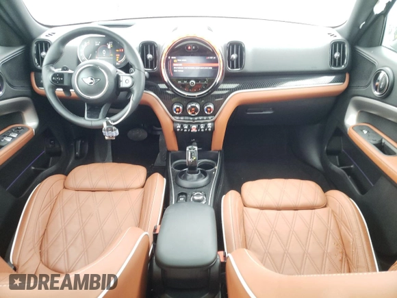 2022 MINI Countryman Cooper S with VIN WMZ83BR08N3N90446, listed as a Copart auction lot 47821885 with 23,147 mi miles and Salvage title. Bid and sale history available at DreamBid. Image 8.