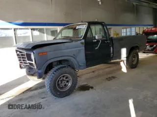 1986 Ford F-150 with VIN 1FTEF14N1GNB28177, listed as a Copart auction lot 86916464 with 53,181 mi miles and Salvage Title. Bid and sale history available at carsss.com. Image 1.
