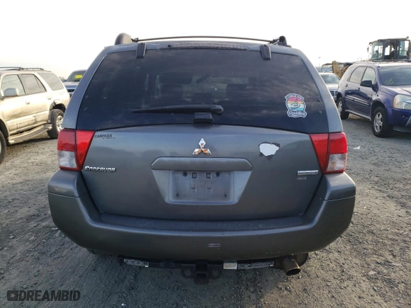2005 Mitsubishi Endeavor Limited with VIN 4A4MN41S05E006555, listed as a Copart auction lot 42613535 with 0 mi miles and Salvage Title. Bid and sale history available at carsss.com. Image 6.