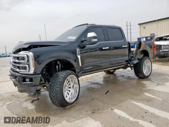 2024 Ford F-250 XL z VIN 1FT8W2BT2REE44792, wystawiony jako Copart lot #51431915 z przebiegiem Nie podano mil oraz Szkoda całkowita • Salvage title. Historia ofert i sprzedaży dostępna na DreamBid. Obrazek 1.