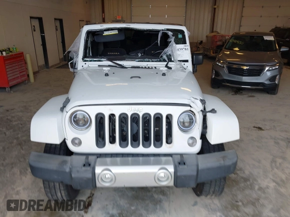 2015 Jeep Wrangler Sahara with VIN 1C4AJWBG7FL648621, listed as a IAAI auction lot 42439781 with 107,148 mi miles and . Bid and sale history available at DreamBid. Image 12.