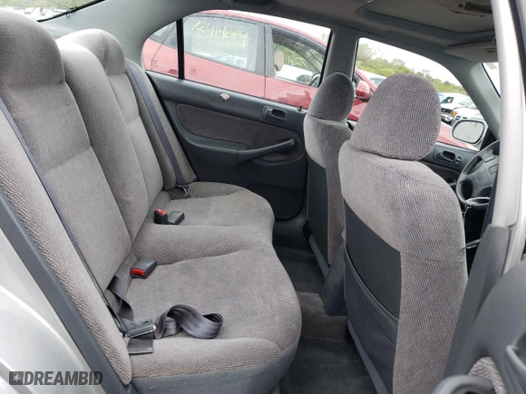 1997 Honda Civic EX with VIN 1HGEJ8647VL018949, listed as a Copart auction lot 72557904 with 162,531 mi miles and Salvage Title. Bid and sale history available at carsss.com. Image 10.
