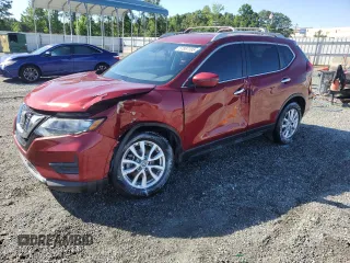 2020 Nissan Rogue S with VIN 5N1AT2MT2LC804245, listed as a Copart auction lot 57887395 with 47,676 mi miles and Salvage title. Bid and sale history available at DreamBid. Image 1.