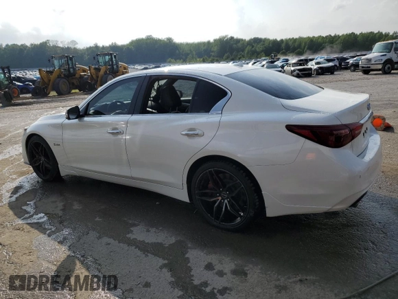 2020 Infiniti Q50 Red Sport 400 с VIN JN1FV7AP4LM630040, выставлен на аукционе Copart как лот 53489304 с пробегом 38 338 миль миль и Списание • Salvage title. История ставок и продаж доступна на DreamBid. Изображение 2.