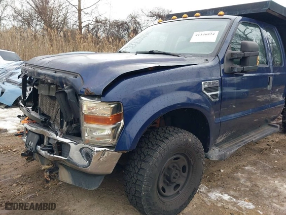 2010 Ford Super Duty F-250 SRW XL with VIN 1FTSX2B52AEA68720, listed as a IAAI auction lot 41346824 with 235,000 mi miles. Bid and sale history available at carsss.com. Image 18.