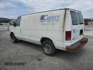 2010 Ford Econoline Cargo Commercial with VIN 1FTNE1EW2ADA23672, listed as a Copart auction lot 52943735 with 364,186 mi miles and Clean Title. Bid and sale history available at DreamBid. Image 2.