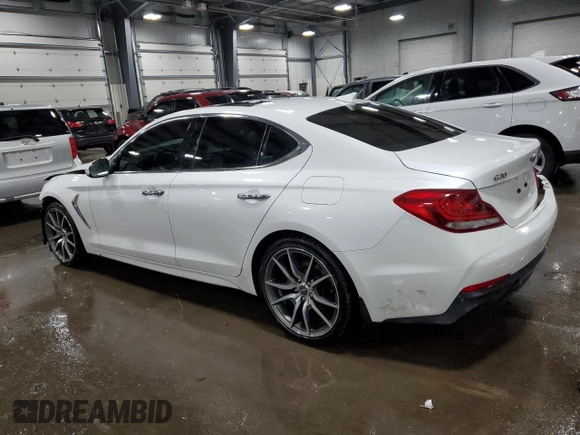2020 Genesis G70 2.0T с VIN KMTG44LA6LU055517, выставлен на аукционе Copart как лот 44498445 с пробегом 76 816 миль миль и Списание • Salvage title. История ставок и продаж доступна на DreamBid. Изображение 2.