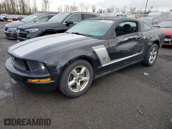 2009 Ford Mustang with VIN 1ZVHT80N195135604, listed as a Copart auction lot 42950405 with 108,450 mi miles and Salvage Title. Bid and sale history available at carsss.com. Image 1.