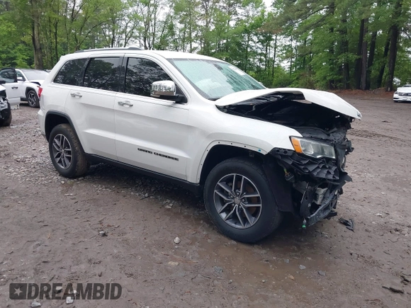 2018 Jeep Grand Cherokee Limited z VIN 1C4RJEBG1JC288705, wystawiony jako IAAI lot #42254117 z przebiegiem 117 479 mil mil oraz . Historia ofert i sprzedaży dostępna na DreamBid. Obrazek 1.