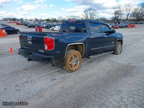 2017 Chevrolet Silverado 1500 High Country with VIN 3GCUKTEC4HG367121, listed as a IAAI auction lot 41649608 with 148,678 mi miles. Bid and sale history available at carsss.com. Image 4.