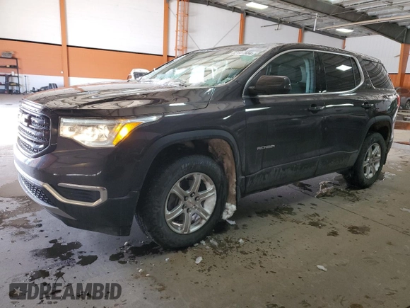 2018 GMC Acadia SLE with VIN 1GKKNRLS1JZ191389, listed as a Copart auction lot 82144524 with 59,235 mi miles and Clean title. Bid and sale history available at DreamBid. Image 1.