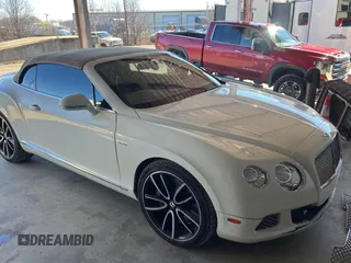 2012 Bentley Continental GT with VIN SCBGR3ZA1CC077130, listed as a Copart auction lot 88728055 with 36,270 mi miles and Clean Title. Bid and sale history available at DreamBid. Image 1.