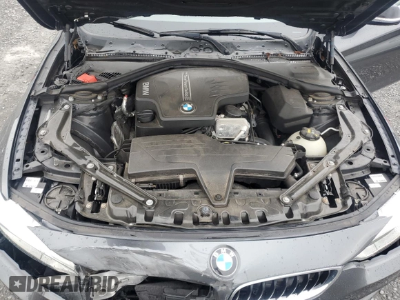 2014 BMW 4 Series 428i xDrive with VIN WBA3T1C58EPS98164, listed as a Copart auction lot 71273804 with 53,836 mi miles and Salvage Title. Bid and sale history available at carsss.com. Image 11.