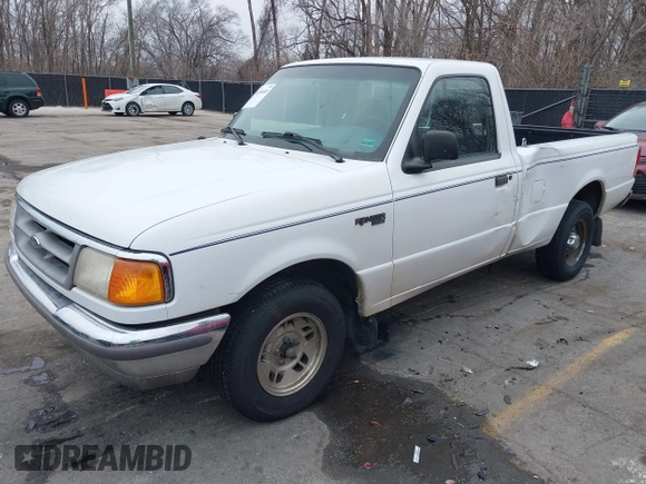 1997 Ford Ranger with VIN 1FTCR10UXVUC80893, listed as a IAAI auction lot 41184445 with 250,696 mi miles and . Bid and sale history available at DreamBid. Image 2.