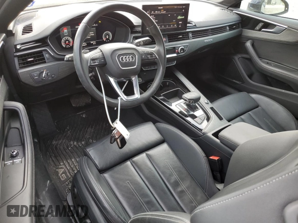 2021 Audi A5 S line Premium Plus z VIN WAUTAAF56MA019040, wystawiony jako Copart lot #51706225 z przebiegiem 47 587 mil mil oraz Szkoda całkowita • Salvage title. Historia ofert i sprzedaży dostępna na DreamBid. Obrazek 8.