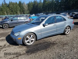2004 Mercedes-Benz C 230 Kompressor with VIN WDBRF40J04F508198, listed as a Copart auction lot 46546825 with 72,238 mi miles and Salvage Title. Bid and sale history available at DreamBid. Image 1.