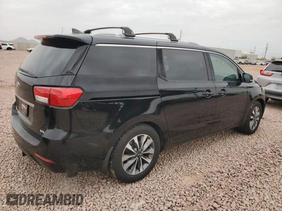 2015 Kia Sedona SX with VIN KNDMC5C14F6079074, listed as a Copart auction lot 45045815 with 105,414 mi miles and Clean Title. Bid and sale history available at carsss.com. Image 3.