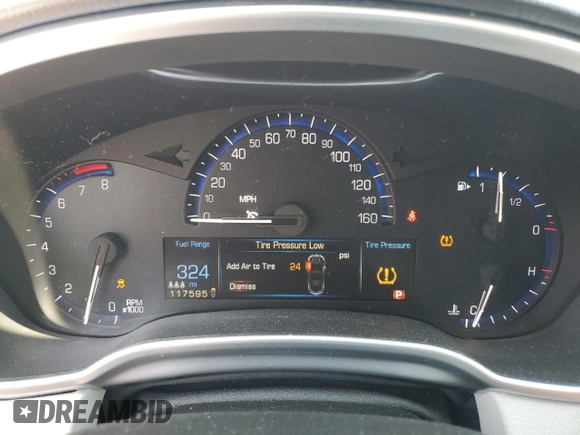 2013 Cadillac SRX Premium Collection с VIN 3GYFNJE33DS569034, выставлен на аукционе Copart как лот 60016355 с пробегом 117 595 миль миль и Чистый • Clean title. История ставок и продаж доступна на DreamBid. Изображение 9.