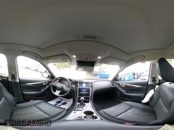 2019 Infiniti Q50 Luxe z VIN JN1EV7AP5KM518681, wystawiony jako IAAI lot #41958746 z przebiegiem 66 629 mil mil oraz . Historia ofert i sprzedaży dostępna na DreamBid. Obrazek 18.