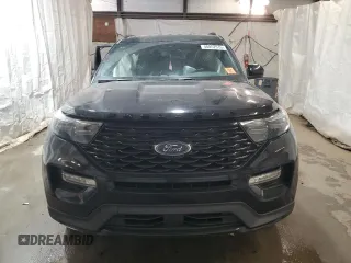 2023 Ford Explorer ST-Line with VIN 1FMSK8KH4PGA94157, listed as a Copart auction lot 48852515 with 37,842 mi miles and Salvage title. Bid and sale history available at DreamBid. Image 5.