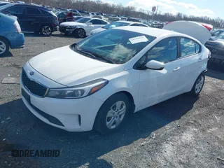 2017 Kia Forte LX with VIN 3KPFK4A7XHE062659, listed as a IAAI auction lot 41595629 with 38,102 mi miles. Bid and sale history available at carsss.com. Image 2.