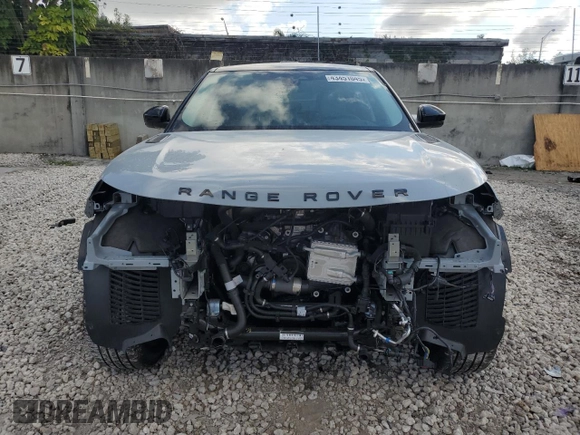 2025 Land Rover Range Rover Velar Dynamic SE with VIN SALYL2EX3SA398872, listed as a Copart auction lot 43451045 with 4,736 mi miles and Salvage title. Bid and sale history available at DreamBid. Image 5.