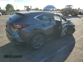 2024 Lexus NX 350h with VIN 2T2AKCEZ1RC025852, listed as a Copart auction lot 76805884 with 15,777 mi miles and Salvage title. Bid and sale history available at DreamBid. Image 3.
