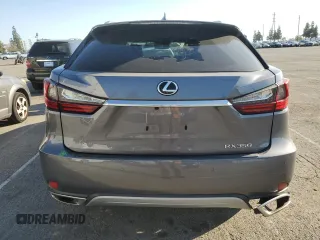 2022 Lexus RX with VIN 2T2HZMAA7NC228058, listed as a Copart auction lot 46857225 with 34,510 mi miles and Salvage Title. Bid and sale history available at carsss.com. Image 6.
