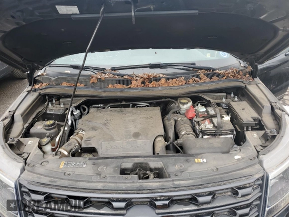 2017 Ford Explorer Sport with VIN 1FM5K8GT6HGE12579, listed as a Copart auction lot 54395055 with 59,955 mi miles and Salvage Title. Bid and sale history available at carsss.com. Image 12.