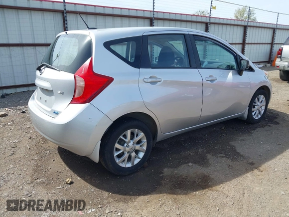 2016 Nissan Note S with VIN 3N1CE2CP6GL398706, listed as a IAAI auction lot 41860525 with 108,401 mi miles and . Bid and sale history available at DreamBid. Image 4.