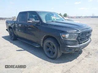 2019 Ram 1500 Big Horn z VIN 1C6SRFFT3KN776283, wystawiony jako IAAI lot #42029343 z przebiegiem 114 645 mil mil oraz . Historia ofert i sprzedaży dostępna na DreamBid. Obrazek 1.