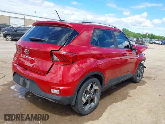 2023 Hyundai Venue SEL with VIN KMHRC8A35PU229231, listed as a IAAI auction lot 42230436 with 43,270 mi miles and . Bid and sale history available at DreamBid. Image 4.