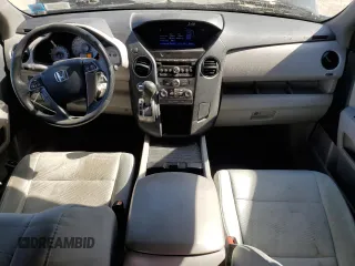 2014 Honda Pilot LX with VIN 5FNYF4H26EB002150, listed as a Copart auction lot 53371535 with 114,428 mi miles and Salvage Title. Bid and sale history available at DreamBid. Image 8.