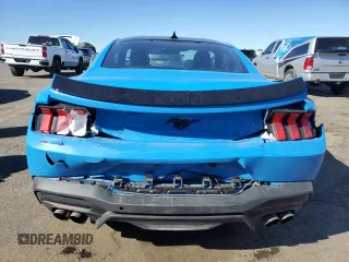 2024 Ford Mustang EcoBoost with VIN 1FA6P8TH3R5135243, listed as a Copart auction lot 48331635 with 9,660 mi miles and Salvage Title. Bid and sale history available at carsss.com. Image 6.