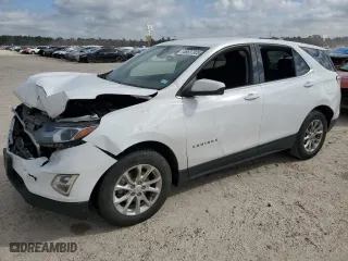 2020 Chevrolet Equinox LT with VIN 2GNAXKEV8L6152109, listed as a Copart auction lot 48637325 with 93,403 mi miles and Salvage Title. Bid and sale history available at carsss.com. Image 1.
