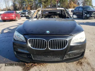 2014 BMW 7 Series ALPINA B7 with VIN WBAYE8C53ED135058, listed as a Copart auction lot 84494854 with 0 mi miles and Salvage Title. Bid and sale history available at carsss.com. Image 5.