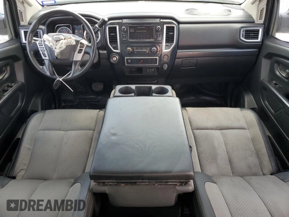 2019 Nissan Titan S with VIN 1N6AA1EK1KN502553, listed as a Copart auction lot 56405715 with 146,353 mi miles and Salvage title. Bid and sale history available at DreamBid. Image 8.