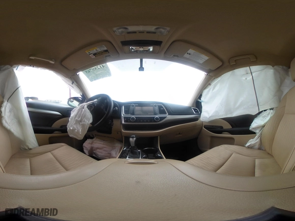 2016 Toyota Highlander LE with VIN 5TDBKRFH0GS233551, listed as a IAAI auction lot 41288765 with 63,020 mi miles. Bid and sale history available at carsss.com. Image 18.