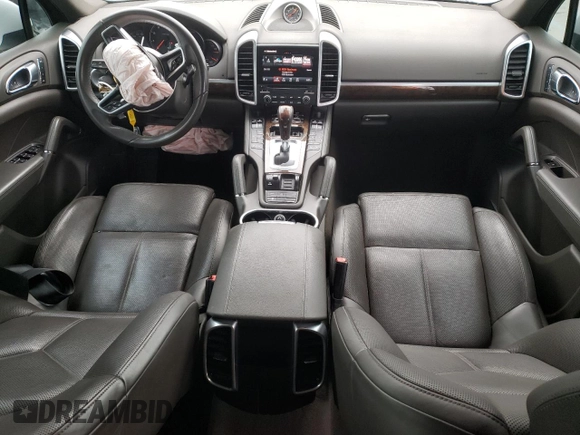 2017 Porsche Cayenne with VIN WP1AA2A24HKA81225, listed as a Copart auction lot 68863544 with 80,828 mi miles and Salvage title. Bid and sale history available at DreamBid. Image 8.