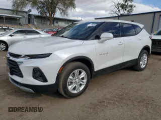 2022 Chevrolet Blazer LT z VIN 3GNKBCR45NS120832, wystawiony jako Copart lot #53718165 z przebiegiem 53 126 mil mil oraz Szkody całkowita. Historia ofert i sprzedaży dostępna na DreamBid. Obrazek 1.