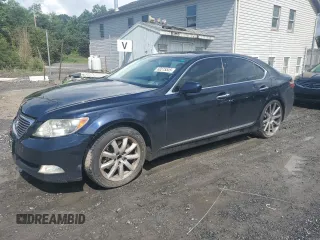 2007 Lexus LS 460 z VIN JTHBL46FX75018830, wystawiony jako Copart lot #60275545 z przebiegiem Nie podano mil oraz Szkoda całkowita • Salvage title. Historia ofert i sprzedaży dostępna na DreamBid. Obrazek 1.