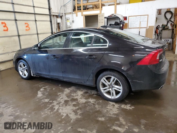 2015 Volvo S60 T5 Premier with VIN YV1612TBXF1307169, listed as a Copart auction lot 48152905 with 85,184 mi miles and Salvage Title. Bid and sale history available at carsss.com. Image 2.