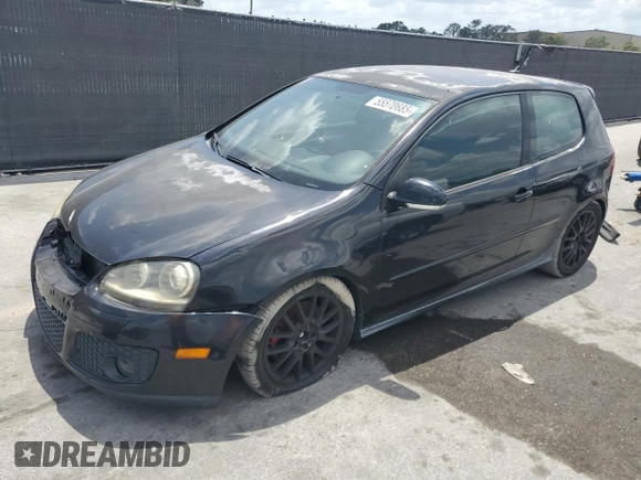 2007 Volkswagen GTI with VIN WVWEV71K87W118403, listed as a Copart auction lot 55570685 with 142,018 mi miles and Clean title. Bid and sale history available at DreamBid. Image 1.